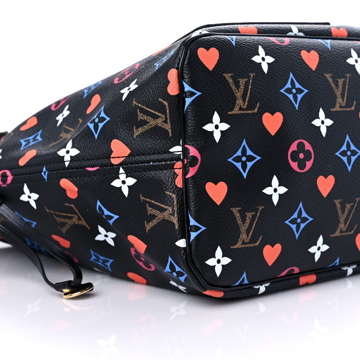 Louis Vuitton Game On Neverfull MM Black 9 of 11