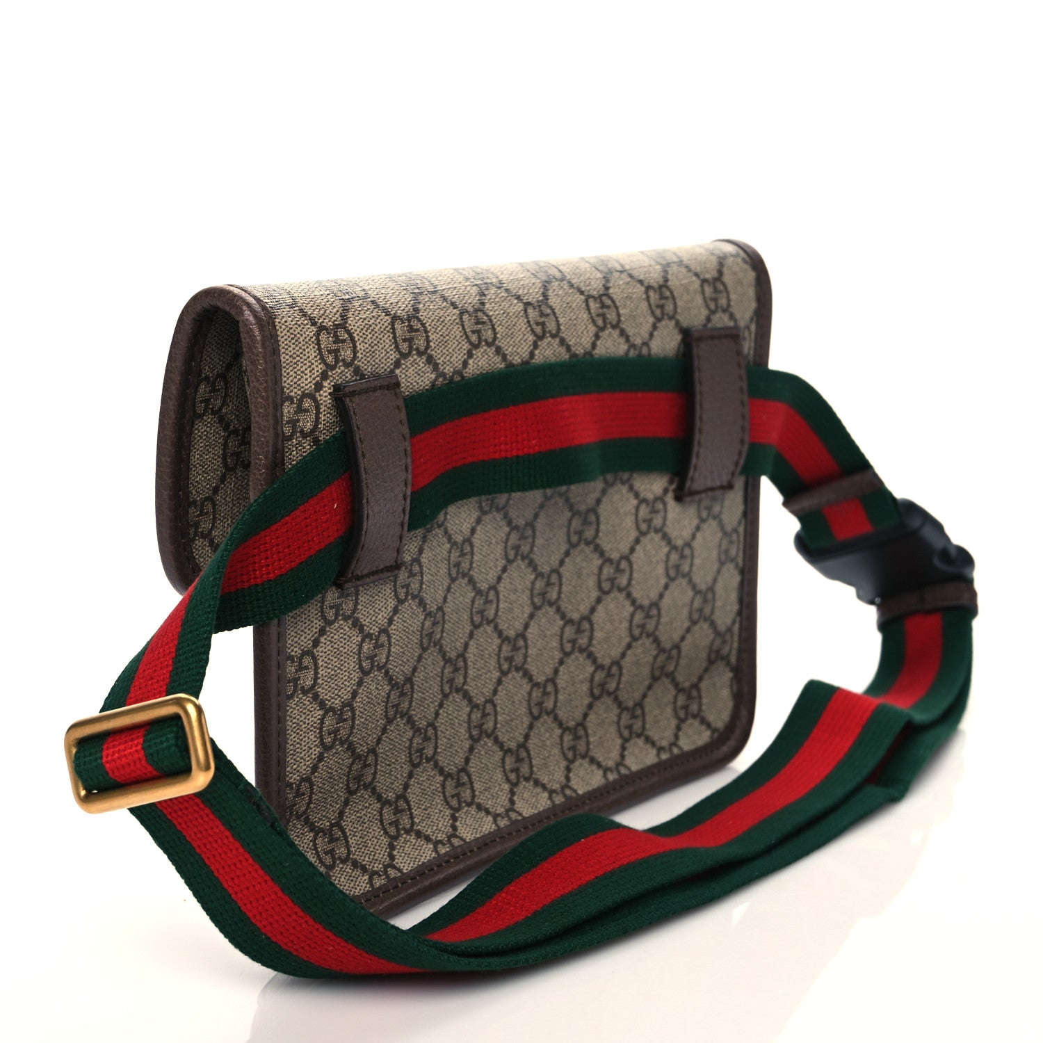 Gucci GG Supreme Monogram Neo Vintage Web Belt Bag Brown 3 of 11