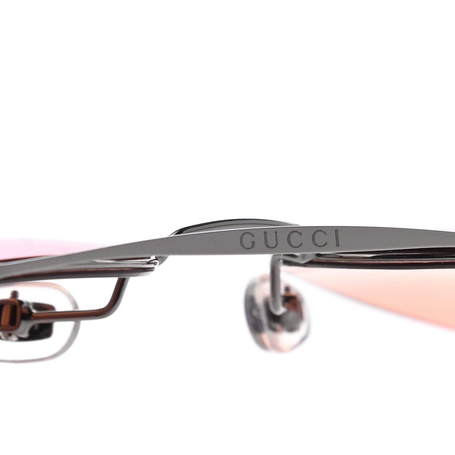 Gucci Metal Aviator GG0500S Sunglasses Pink 9 of 9
