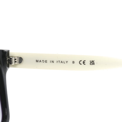 Chanel Acetate Quilted CC Square Sunglasses 5484 White Black 6 of 7