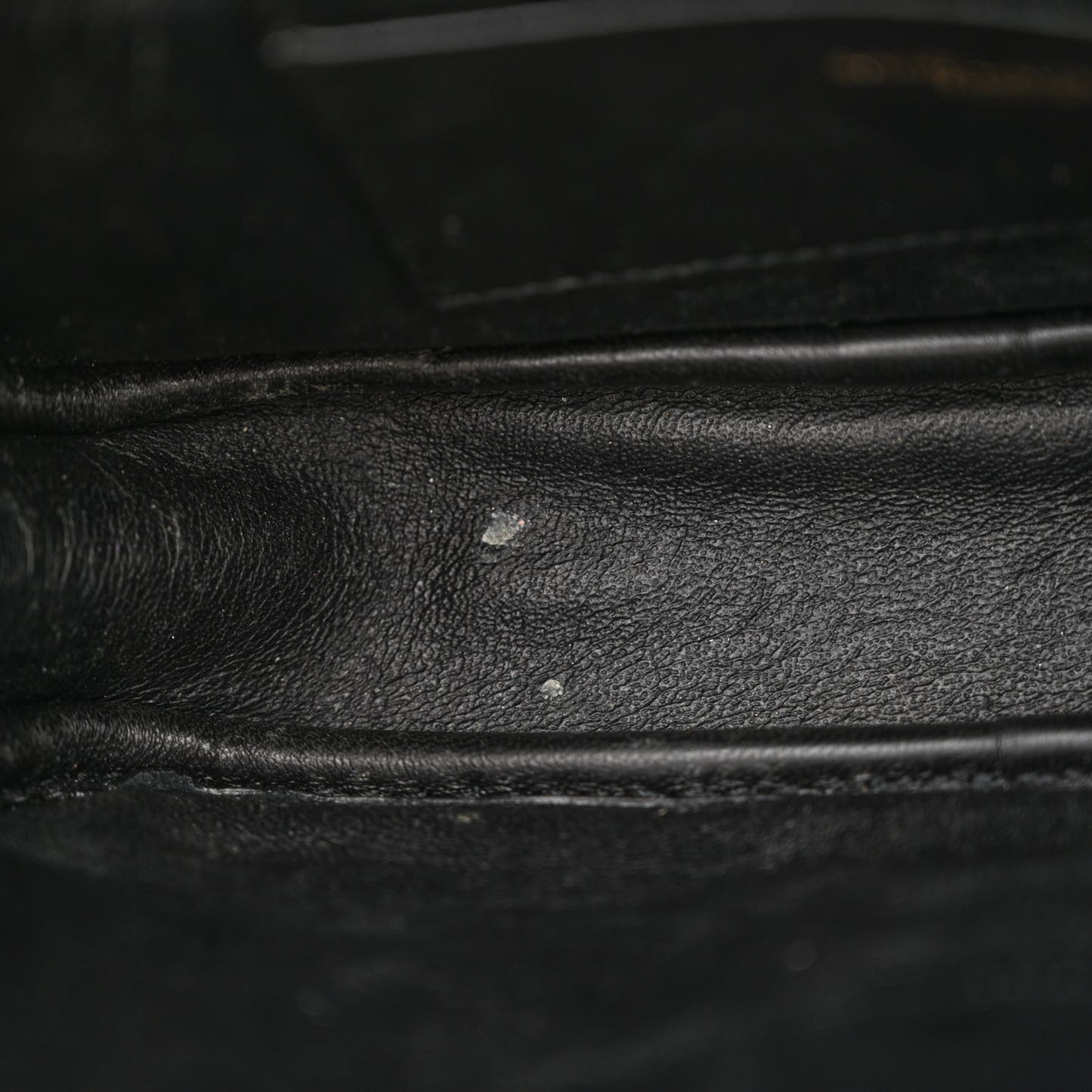 Grain De Poudre Matelasse Monogram Mini Lou Camera Bag Dark Natural