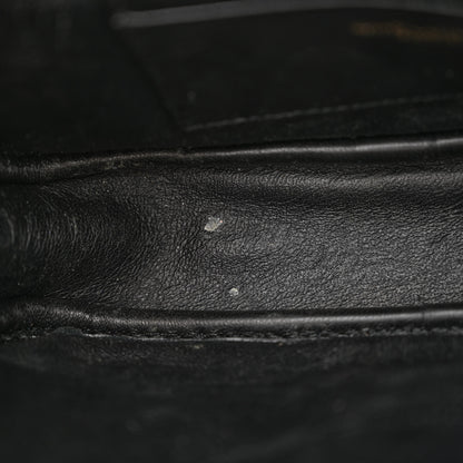 Saint Laurent Grain De Poudre Matelasse Monogram Mini Lou Camera Bag Dark Natural 8 of 12