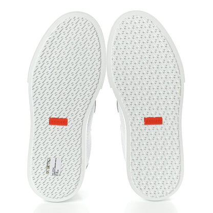 Hermes Calfskin Perforated Day Sneakers 37 White 5 of 8