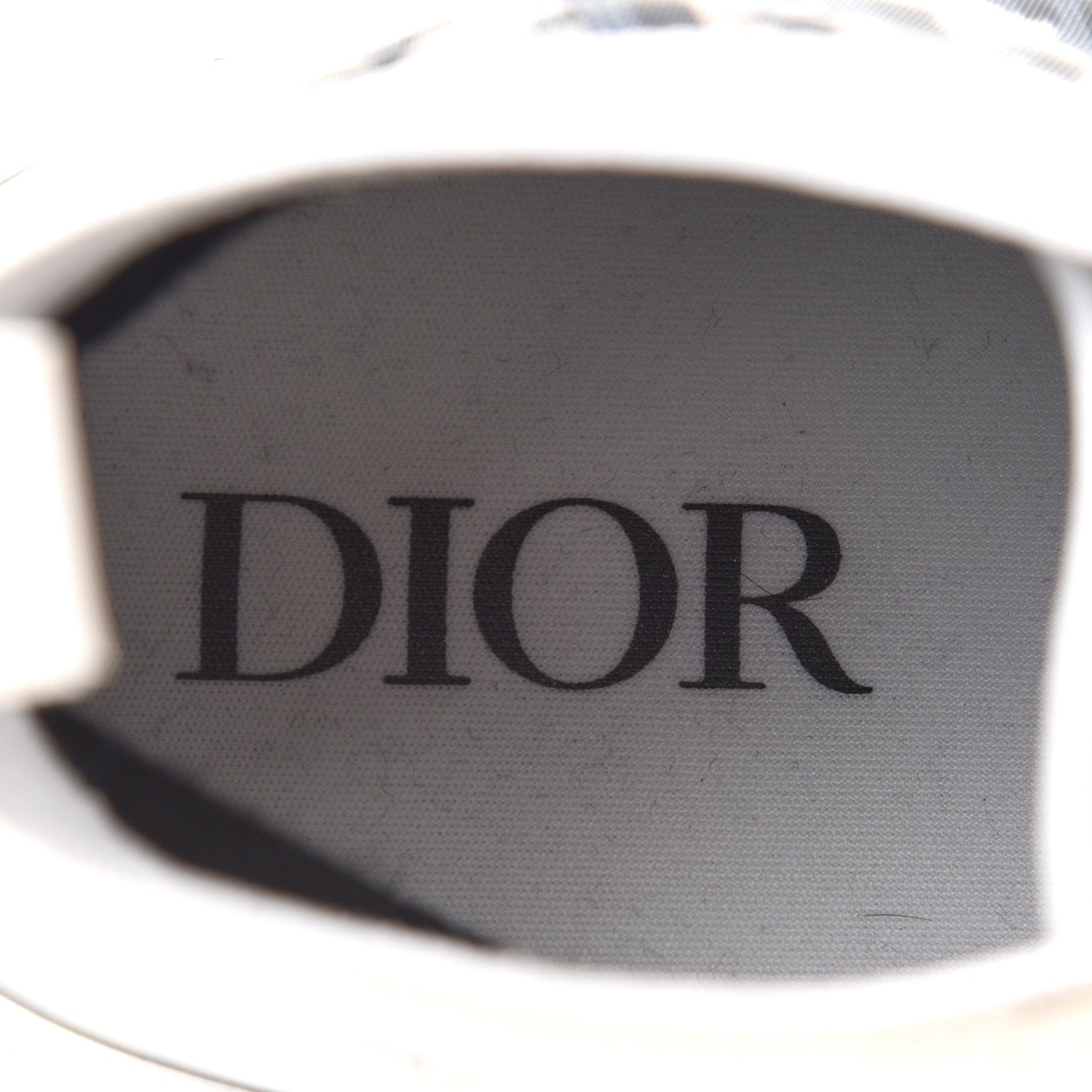 Christian Dior Technical Canvas Oblique Pixel Mens B23 High Top Sneakers 42 White 6 of 9