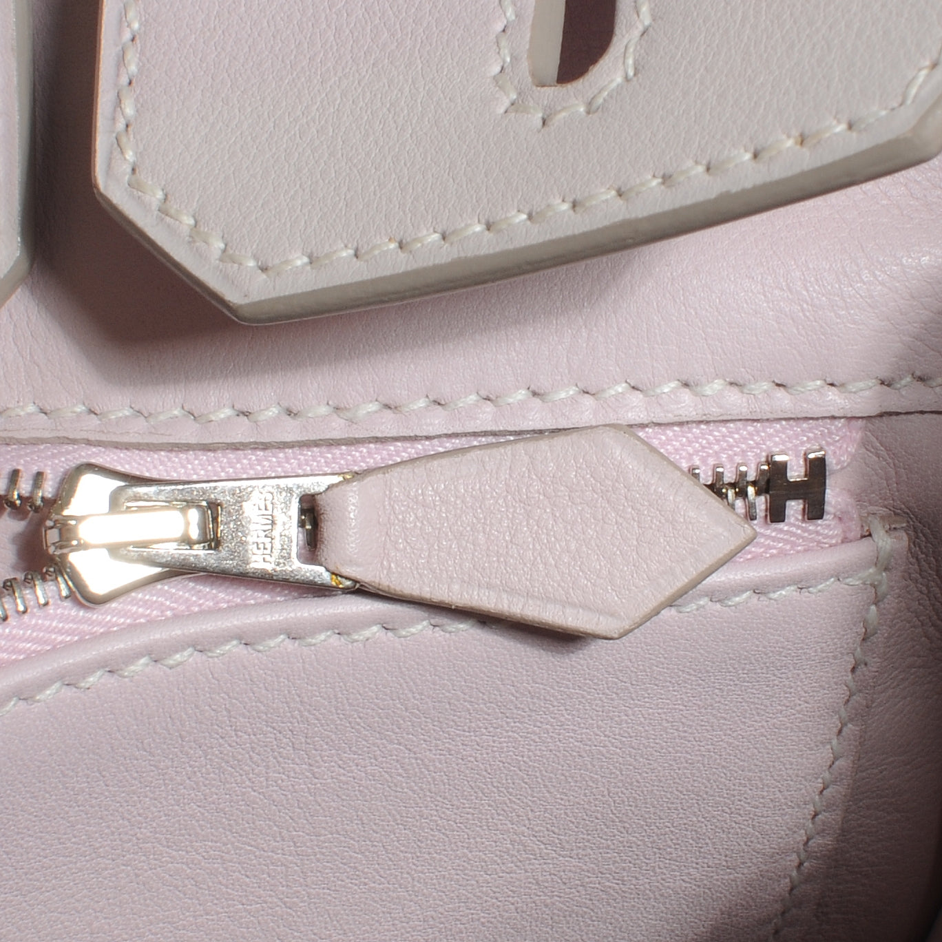 Swift Leather Birkin 30 Rose Dragee