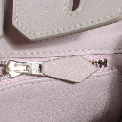 Hermes Swift Leather Birkin 30 Rose Dragee 12 of 12