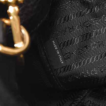Prada Vitello Daino Tote Nero Black 8 of 14