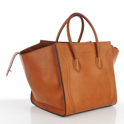 Celine Natural Calfskin Medium Phantom Luggage Tan 3 of 15
