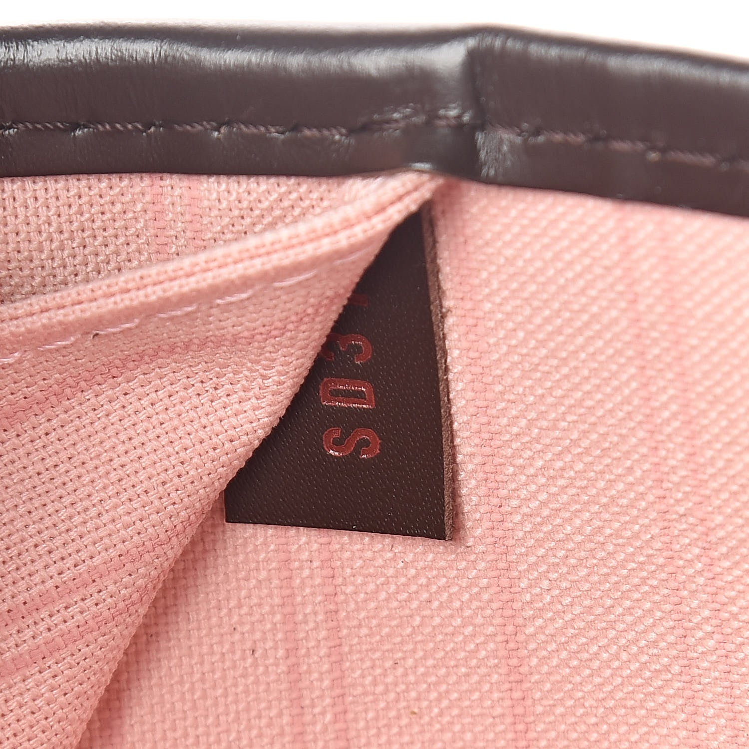 Louis Vuitton Damier Ebene Neo Neverfull MM Rose Ballerine 7 of 11