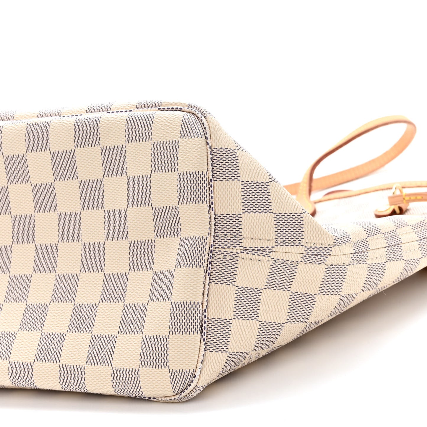 Damier Azur Neo Neverfull MM Rose Ballerine