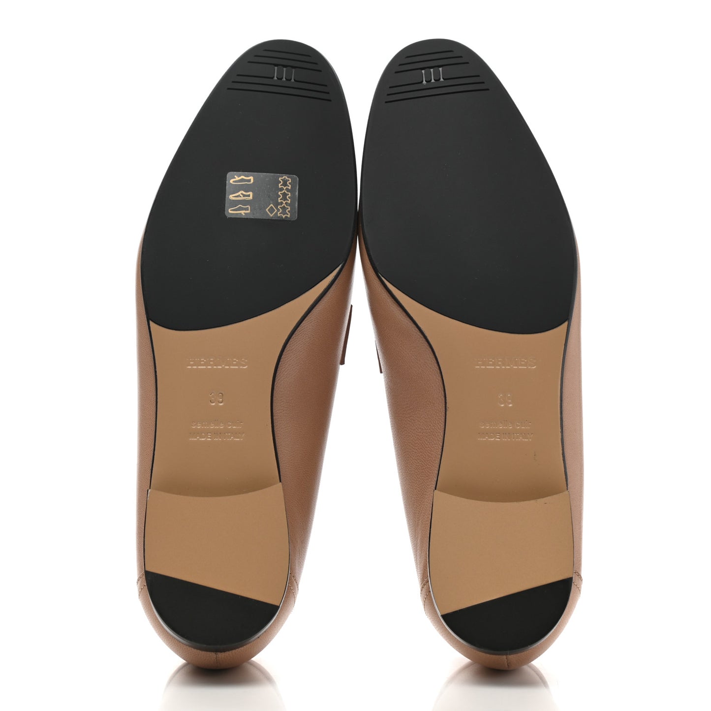 Goatskin Womens Royal Loafers 39 Bois De Santal