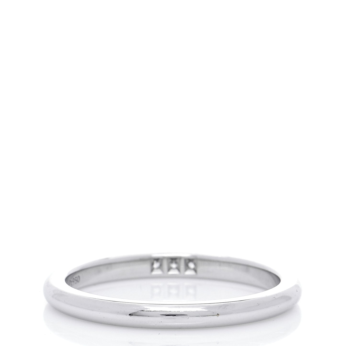 Platinum Diamond 2mm Classic Wedding Band Ring 51 5.75