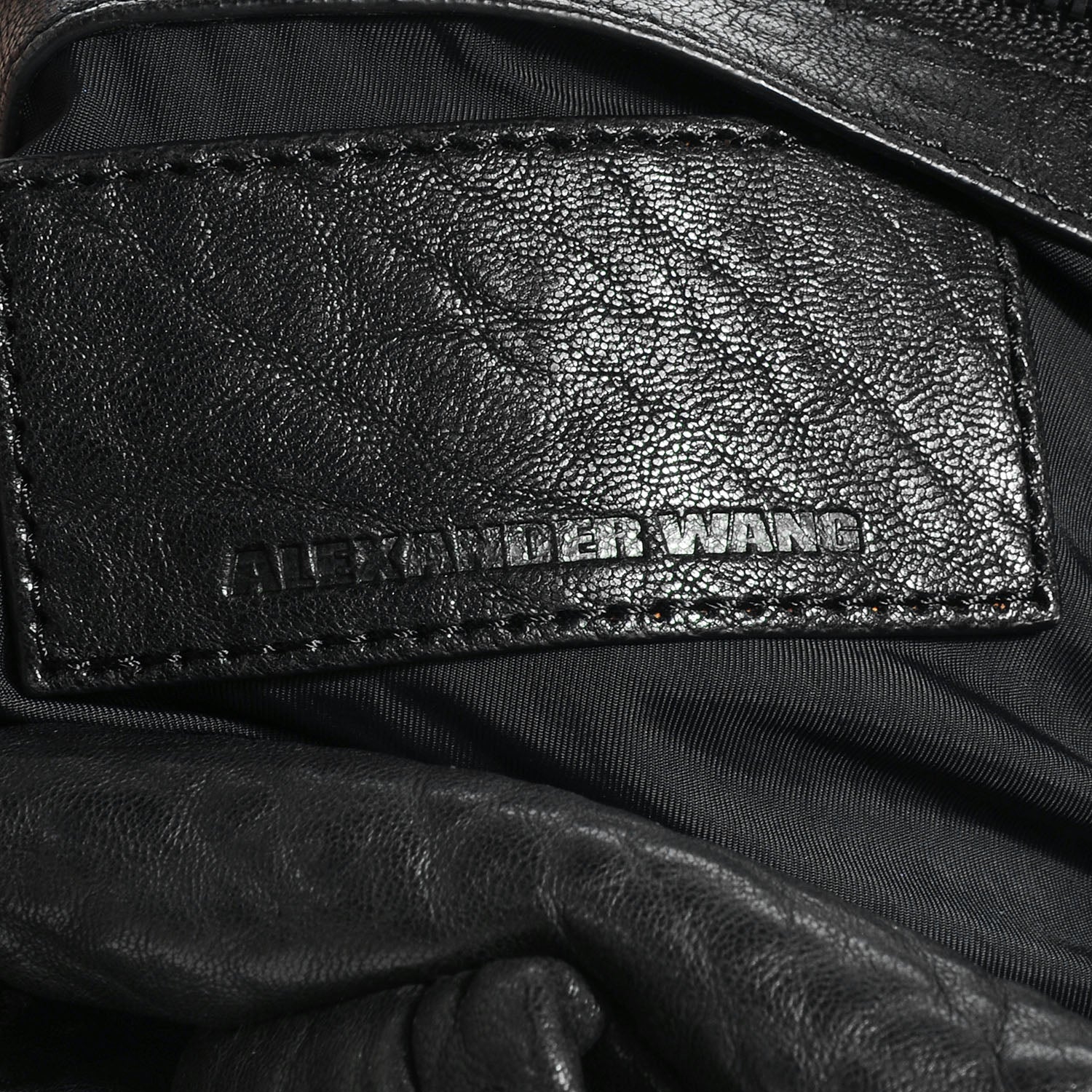 Alexander Wang Pebbled Lambskin Rocco Black with Black Hardware 6 of 6