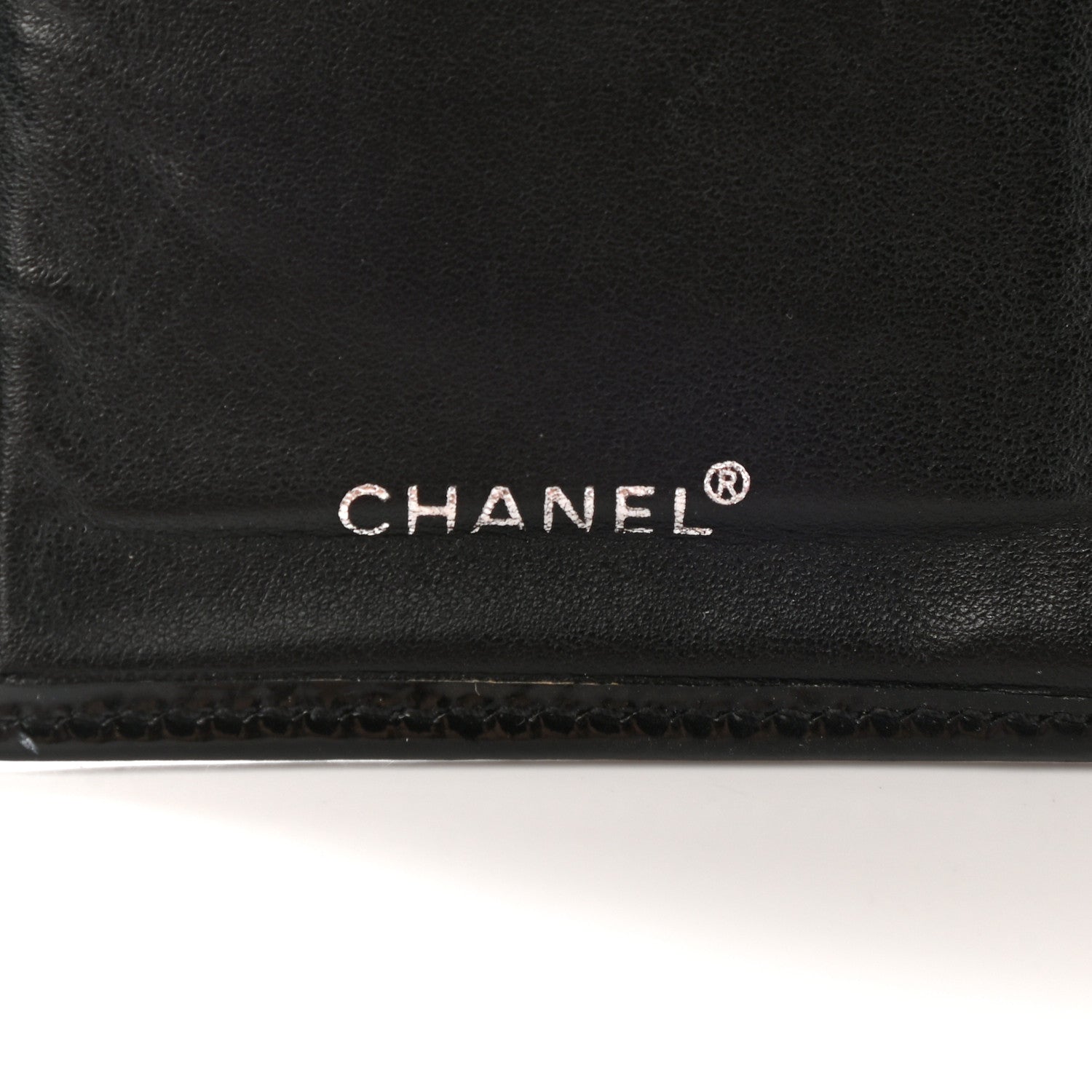 Chanel Patent CC Yen Wallet Black 6 of 9