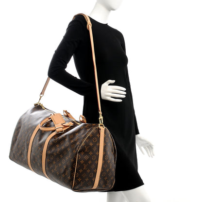 Louis Vuitton Monogram Keepall Bandouliere 55 2 of 10