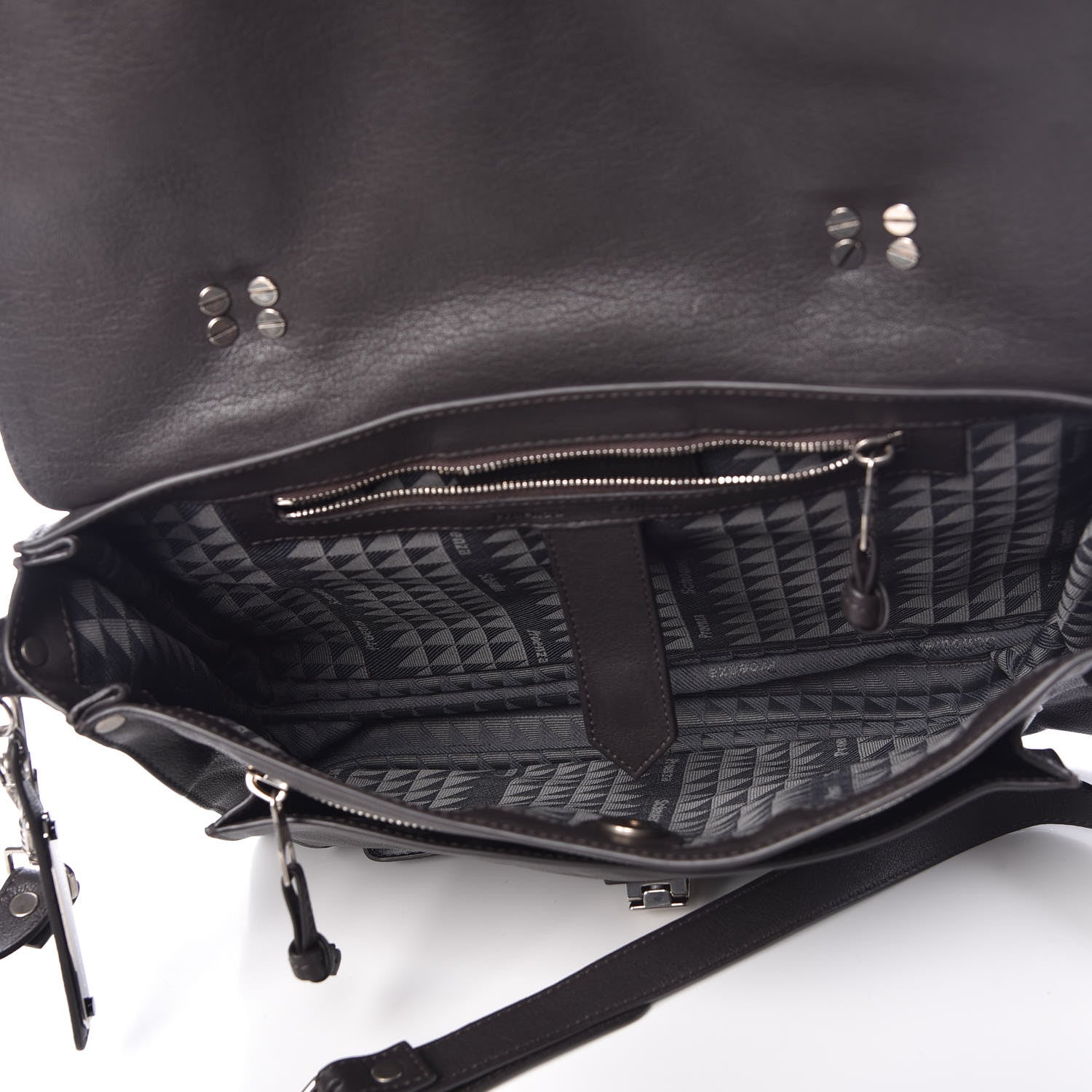 Proenza Schouler Lambskin Medium PS1 Satchel Pepe 5 of 11