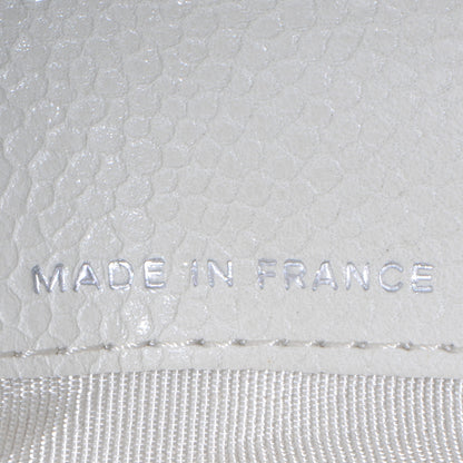 Chanel Caviar Reissue Classic Wallet White 6 of 7