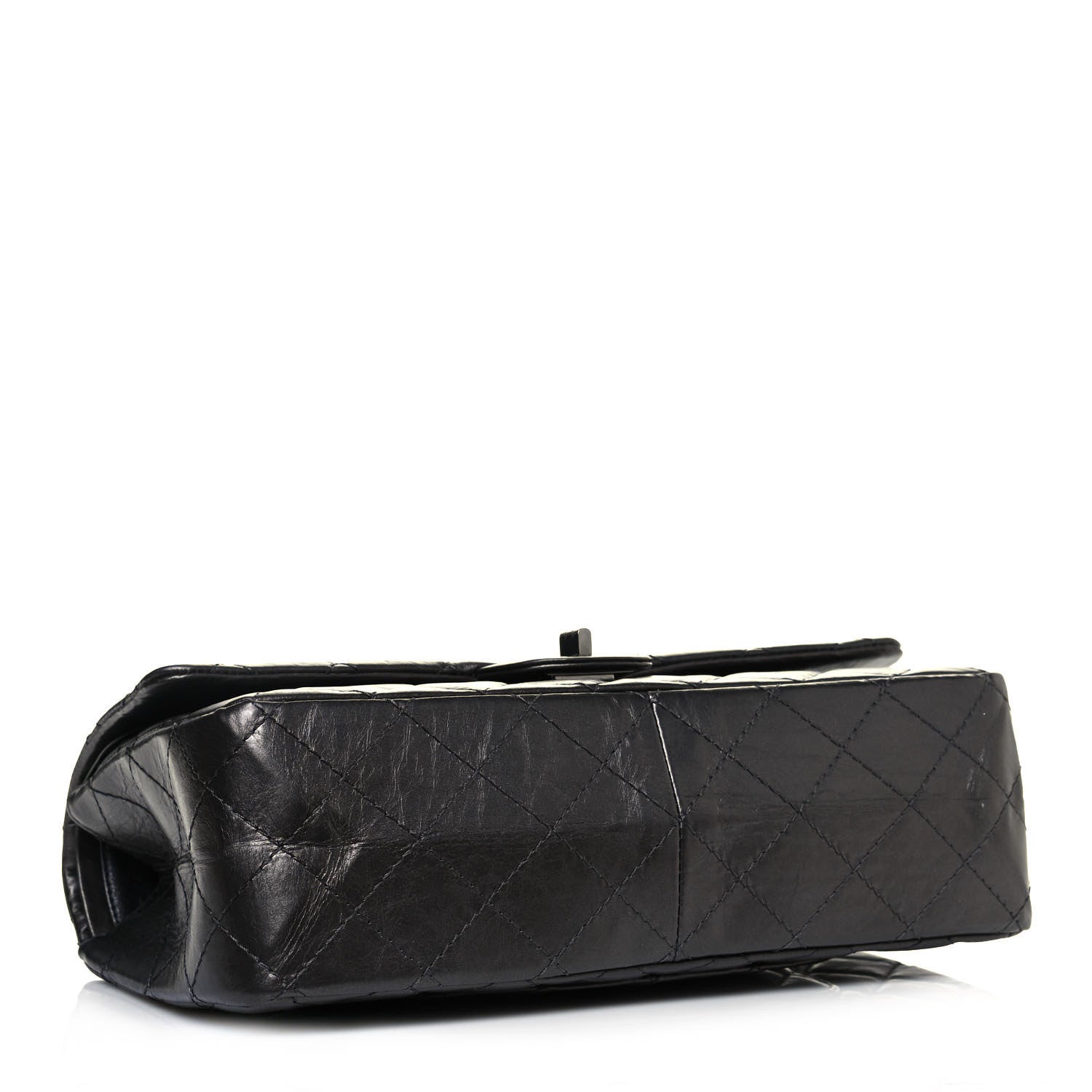 Chanel Aged Calfskin Quilted 2.55 Reissue 226 Flap Black 4 of 15