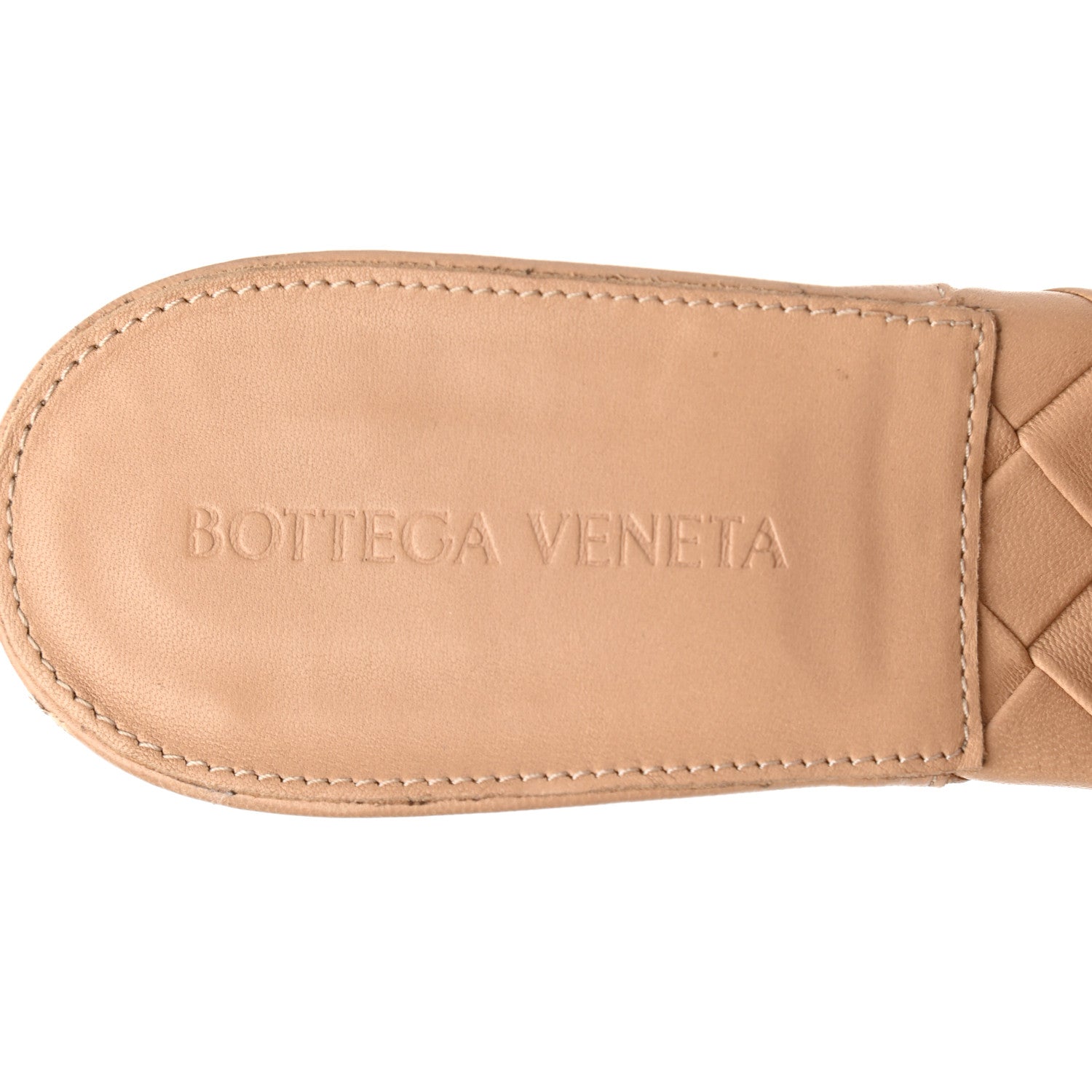 Bottega Veneta Nappa Maxi Intrecciato Lido Mule Sandals 39.5 Cipria 7 of 8