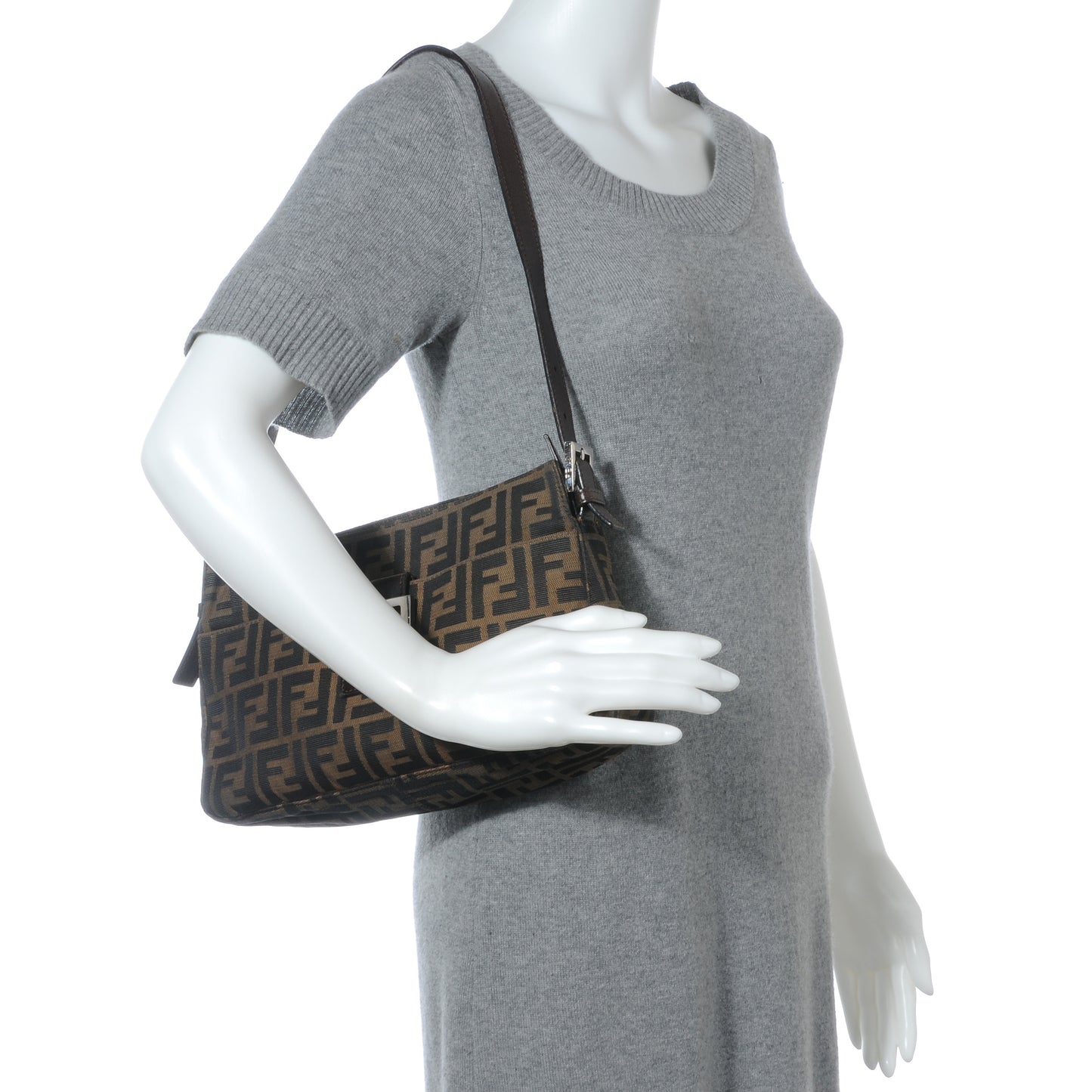 Zucca Small Shoulder Bag Tobacco