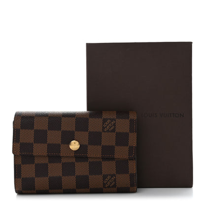 Louis Vuitton Damier Ebene Alexandra Wallet 10 of 10