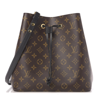 Louis Vuitton Monogram Neonoe MM Black 1 of 9