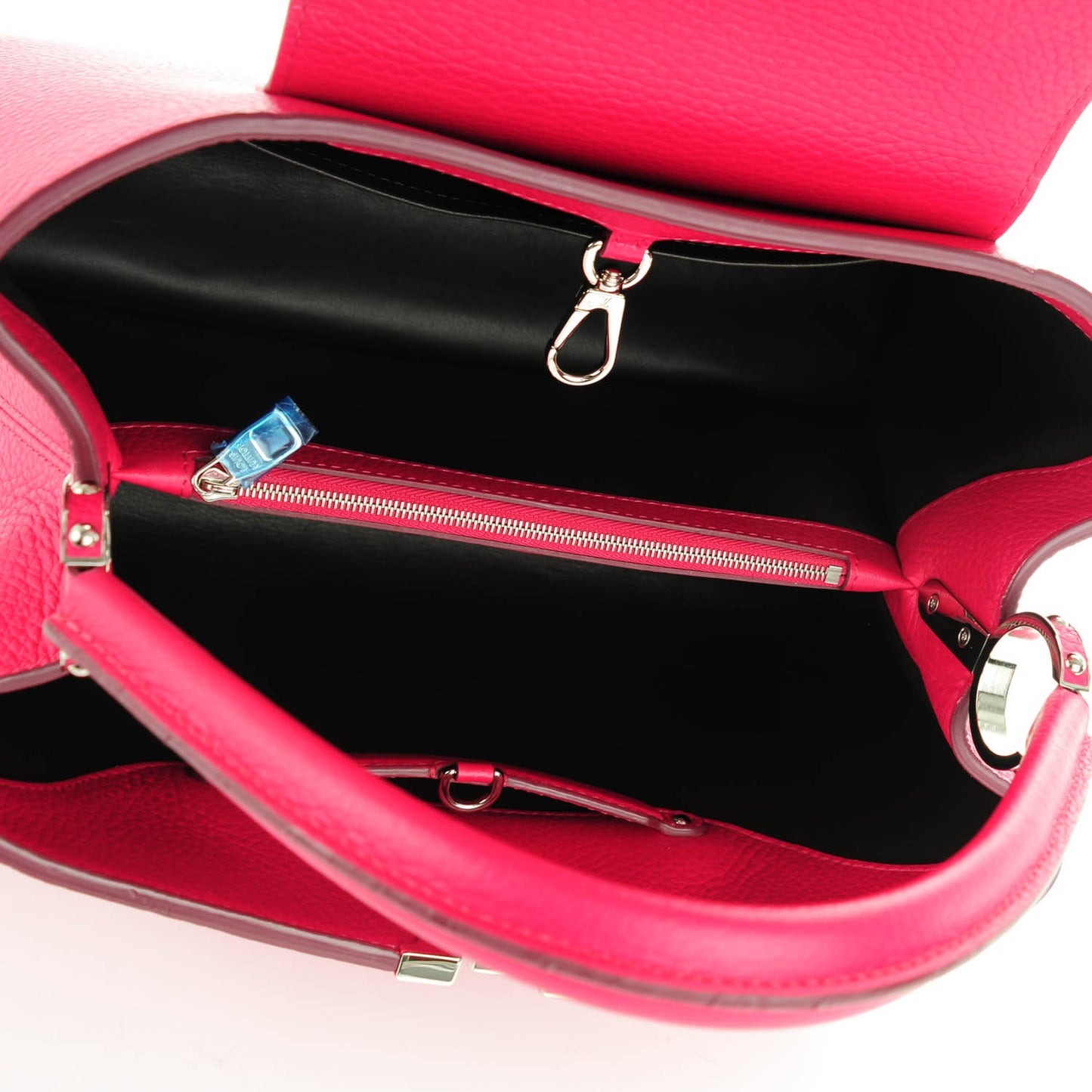 Taurillon Capucines MM Fuchsia