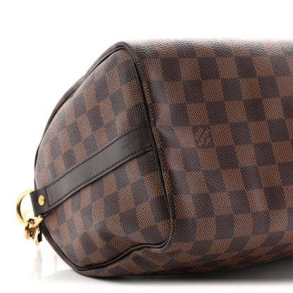 Louis Vuitton Damier Ebene Speedy Bandouliere 25 8 of 9