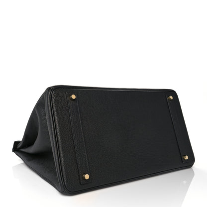 Hermes Togo Birkin 40 Black 3 of 10