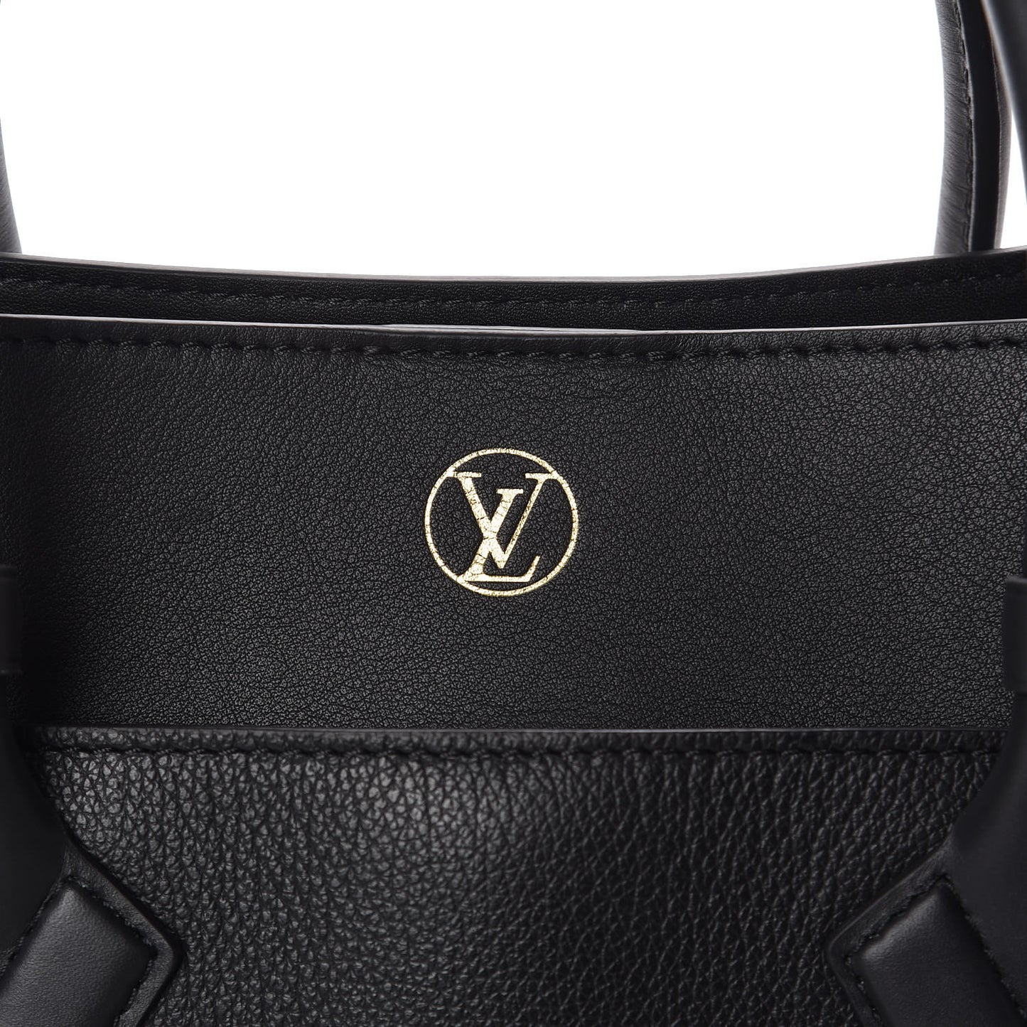 Calfskin Monogram Tufting On My Side Black