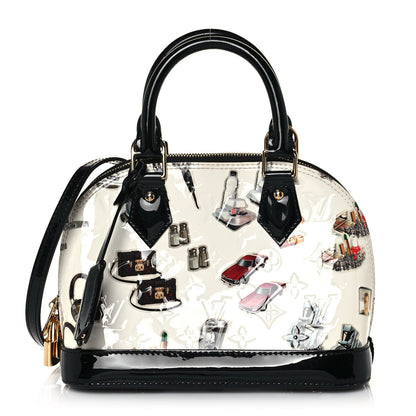 Louis Vuitton Vernis Stickers Alma BB 1 of 11