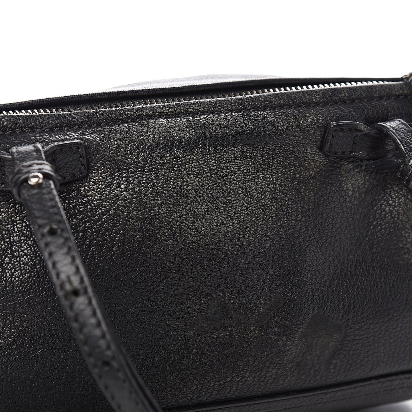Sugar Goatskin Mini Pandora Black
