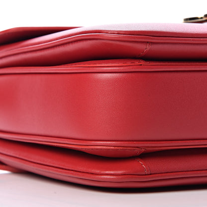 Celine Shiny Calfskin Medium C Bag Red 8 of 9