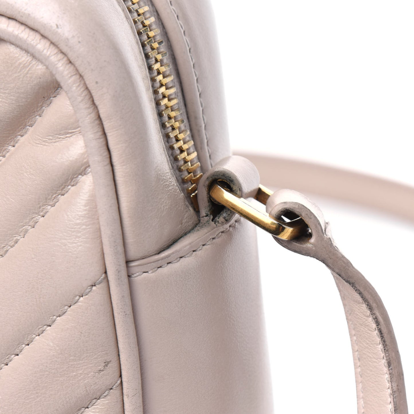 Calfskin Matelasse Monogram Lou Camera Bag Washed Light Pink