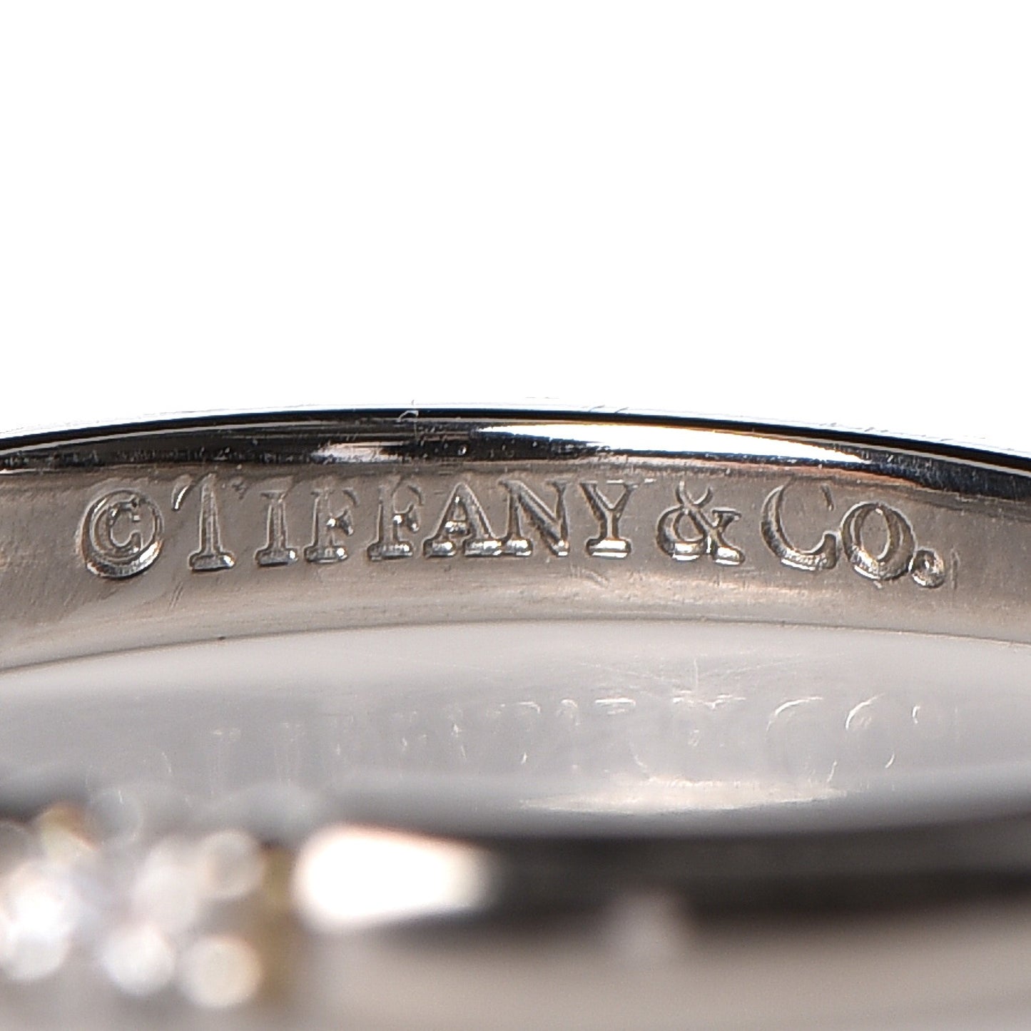 Platinum Diamond 2.2mm Embrace Half Circle Band Ring 52 6
