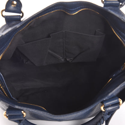 Balenciaga Agneau Giant 12 Gold Hardware Velo Bleu Obscur 6 of 8