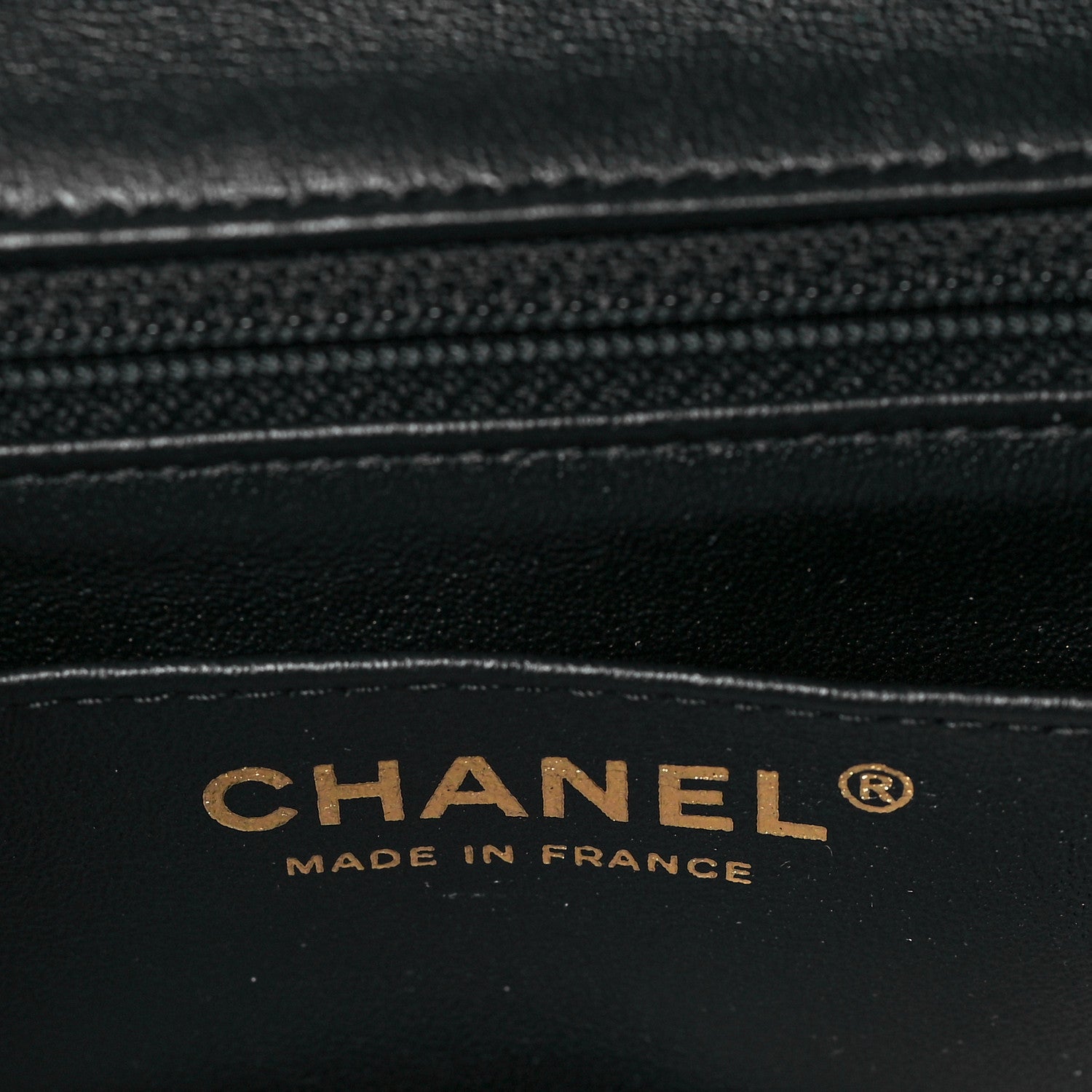 Chanel Lambskin Quilted Egyptian Amulet Mini Rectangular Flap Black 5 of 9