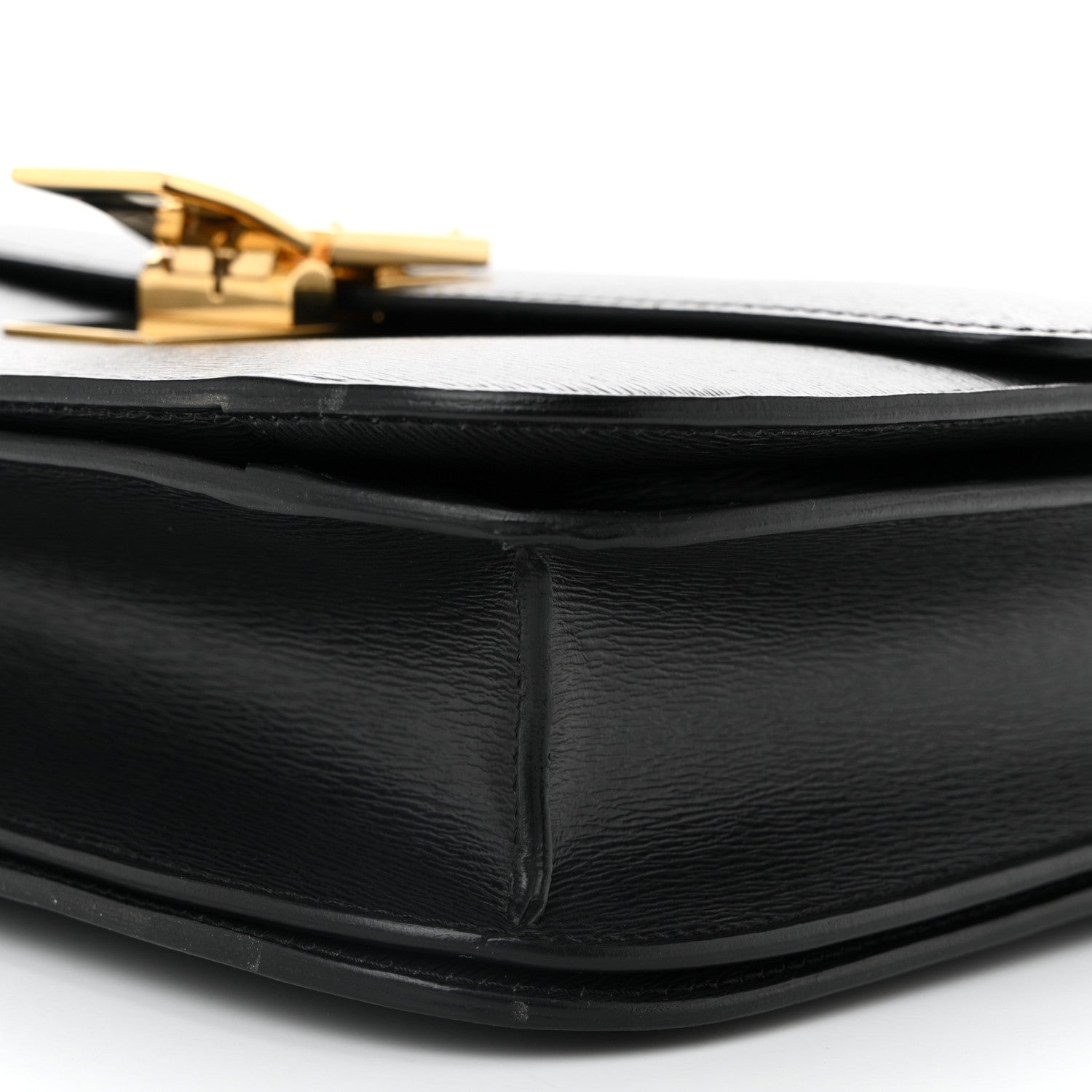 Celine Liege Calfskin Medium Classic Box Flap Bag Anthracite 10 of 10