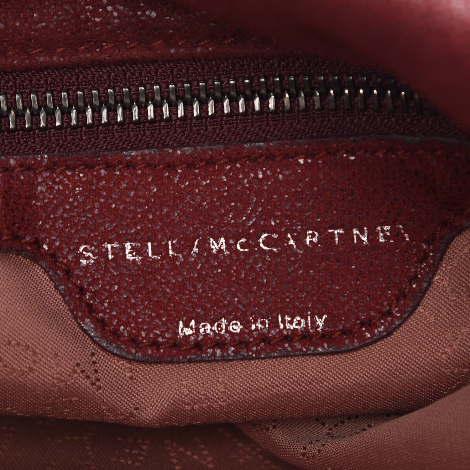 Stella McCartney Shaggy Deer Small Falabella Tote Ruby 6 of 7
