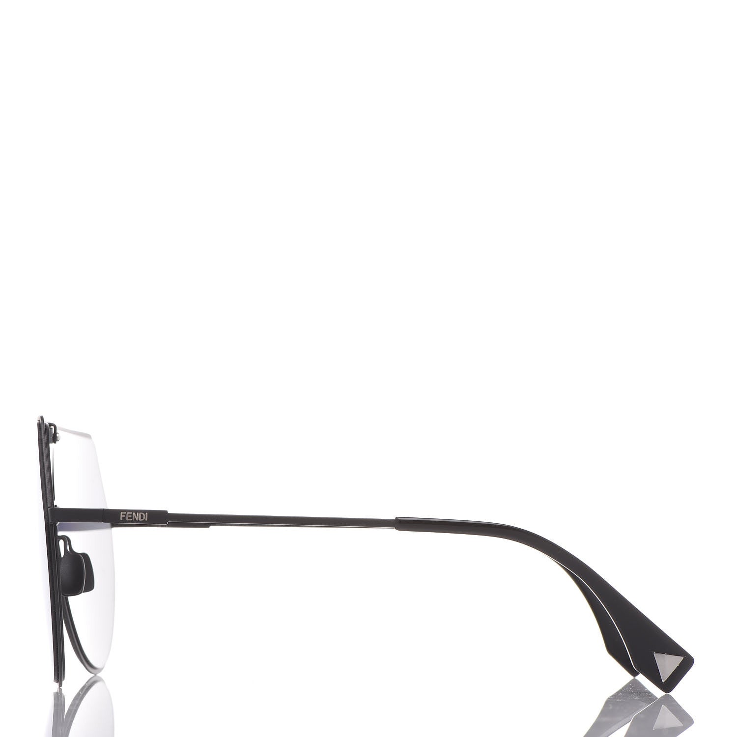Fendi Metal Mirrored Eyeline Sunglasses FF 0193/S Black 2 of 6