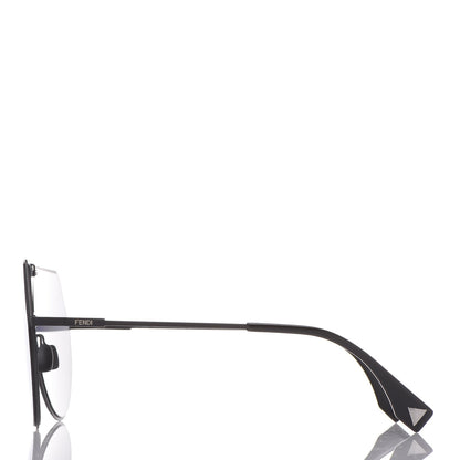 Fendi Metal Mirrored Eyeline Sunglasses FF 0193/S Black 2 of 6