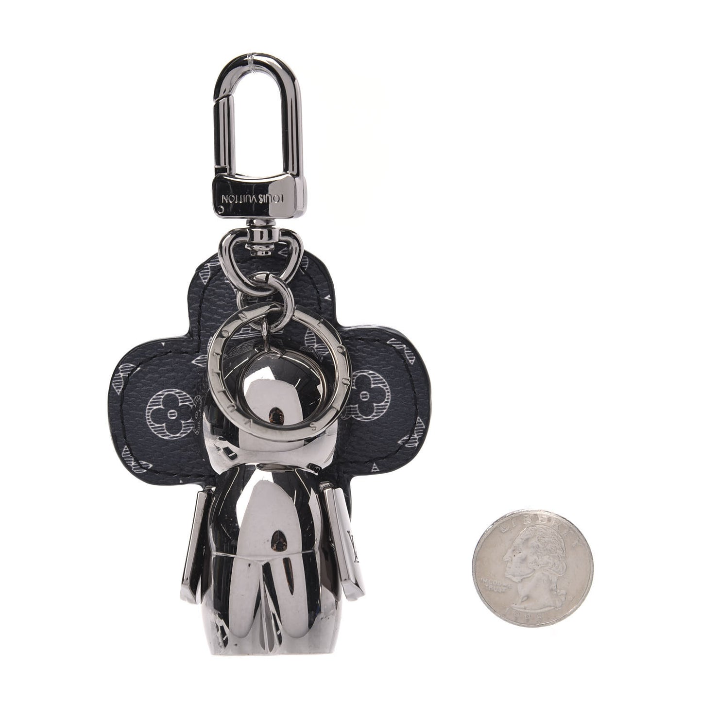 Monogram Vivienne Bag Charm Key Holder Ink