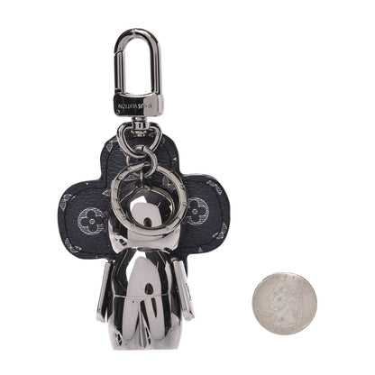 Louis Vuitton Monogram Vivienne Bag Charm Key Holder Ink 2 of 2