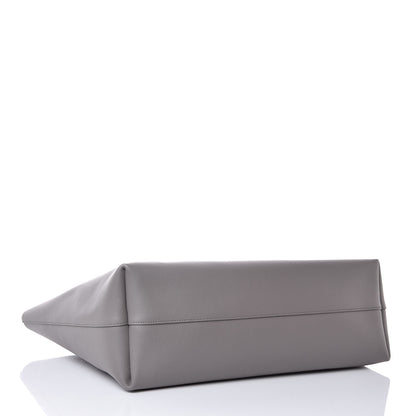 Saint Laurent Calfskin Large Shopping Tote Coal 5 of 11