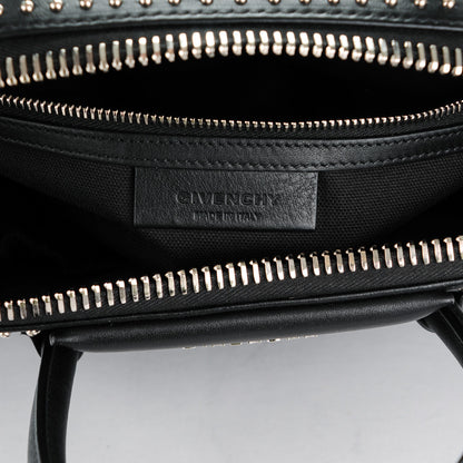 Givenchy Calfskin Small Studded Antigona Black 6 of 7