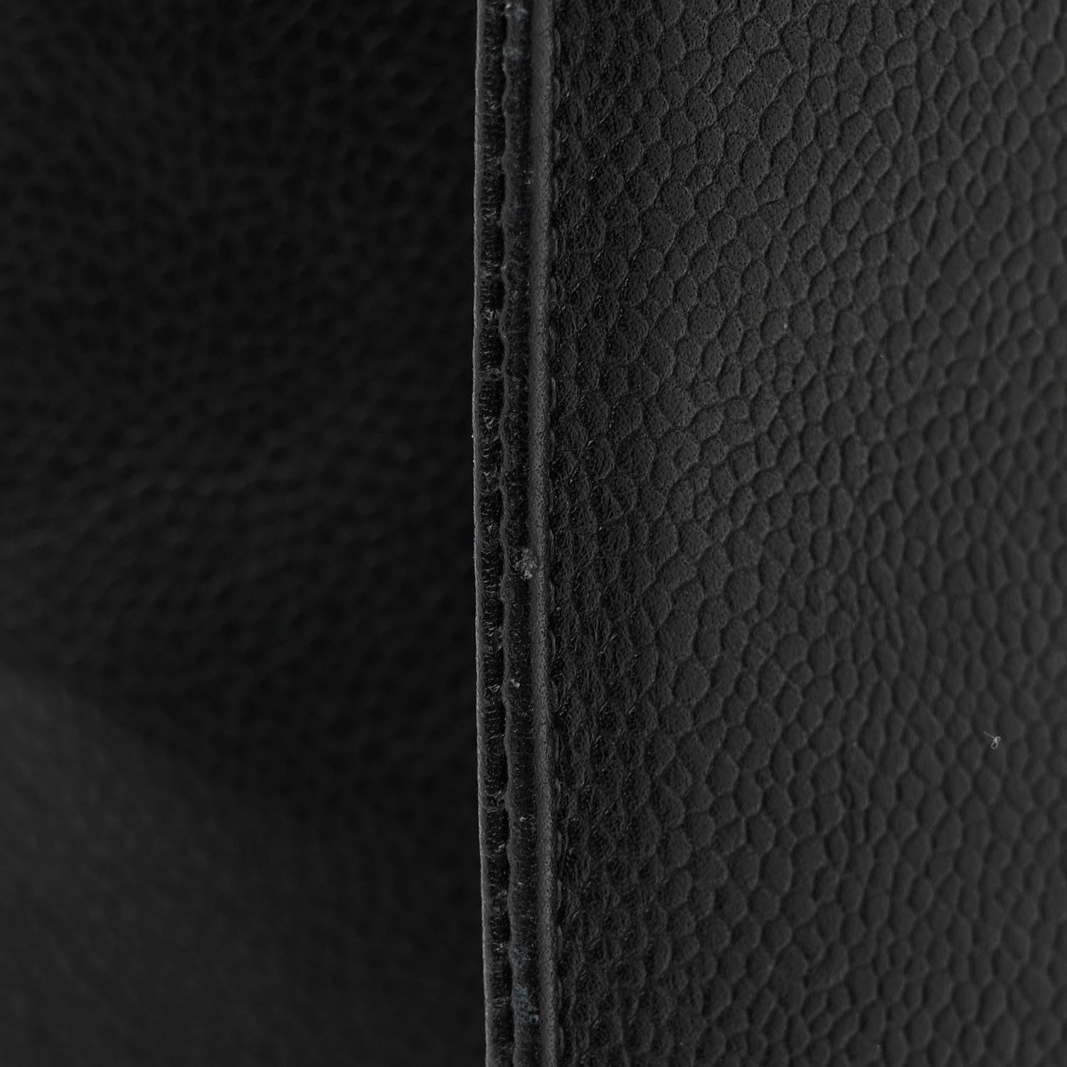 Chanel Caviar CC Shopper Tote Black 12 of 14
