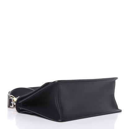 Fendi Vitello Century Velvet F is Fendi FF Kan I Shoulder Bag Black Tobacco 4 of 11