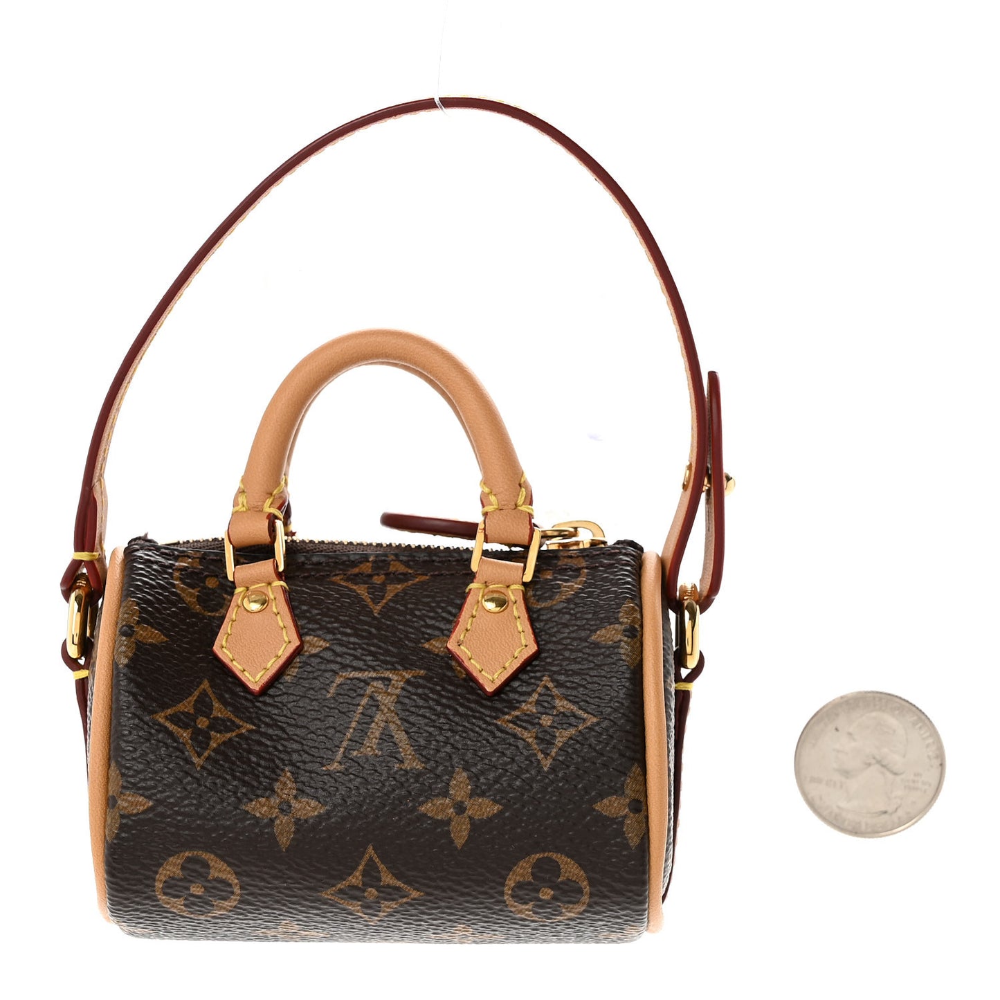 Monogram Micro Speedy Bag Charm