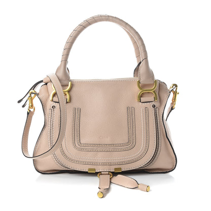 Chloe Calfskin Small Marcie Satchel Blush Nude 1 of 10
