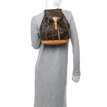 Louis Vuitton Monogram Montsouris MM Backpack 2 of 13